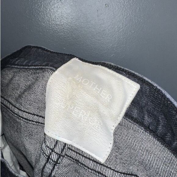 Mother Superior The Flirt Chew Straight Leg Jeans in Of Cats & Kings Size 26 - Picture 8 of 11